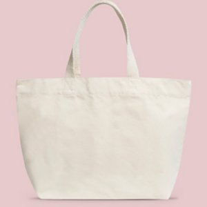 Reusable eco friendly tote bag